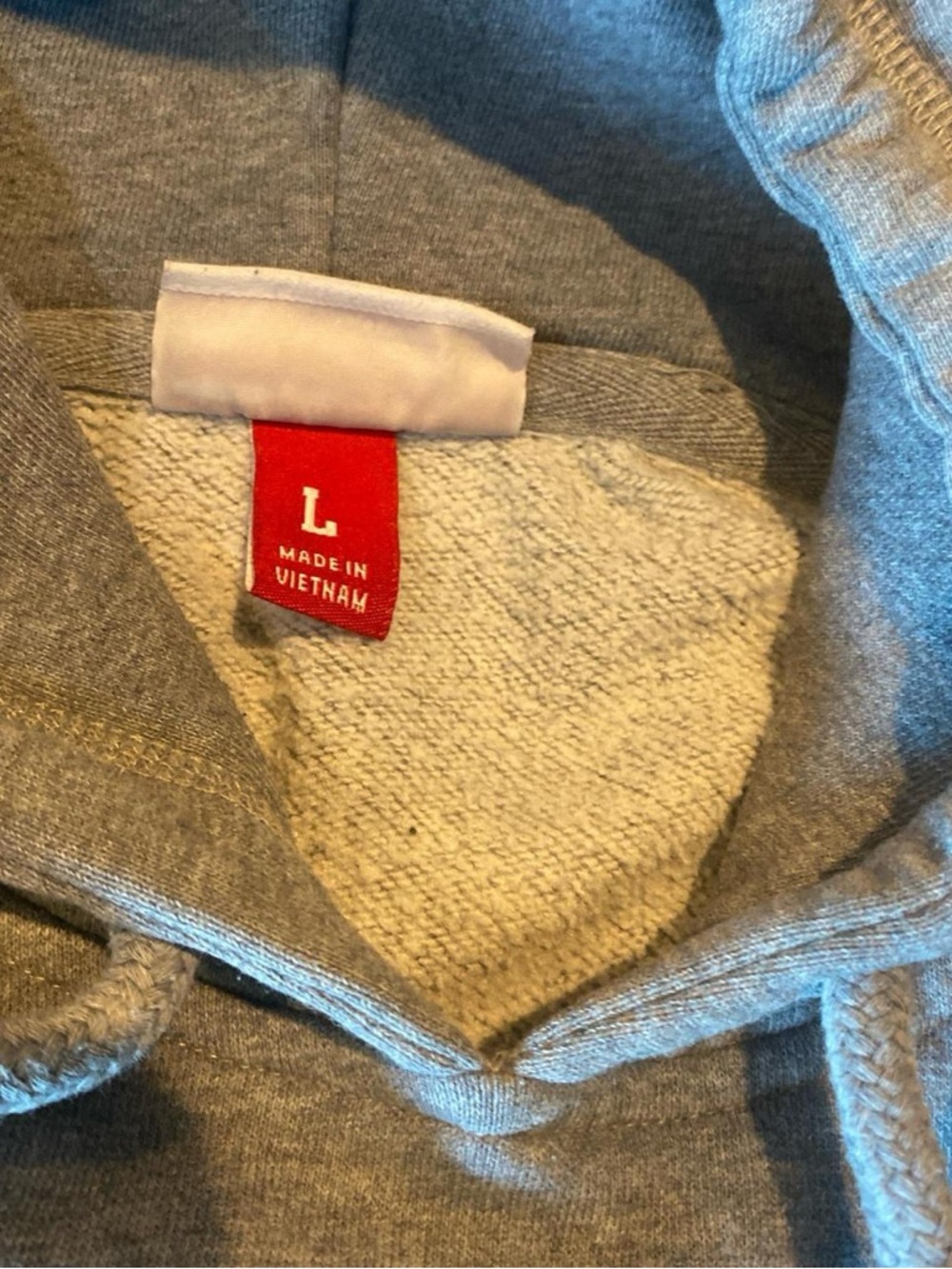 New England Patriots Helmet Retro Mitchell & Ness Hoodie, L - Picture 7 of 8